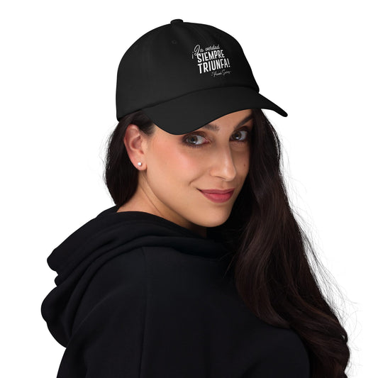 MetabolismoTV Gorra “La verdad siempre triunfa” – Frank Suárez | Collor Negro