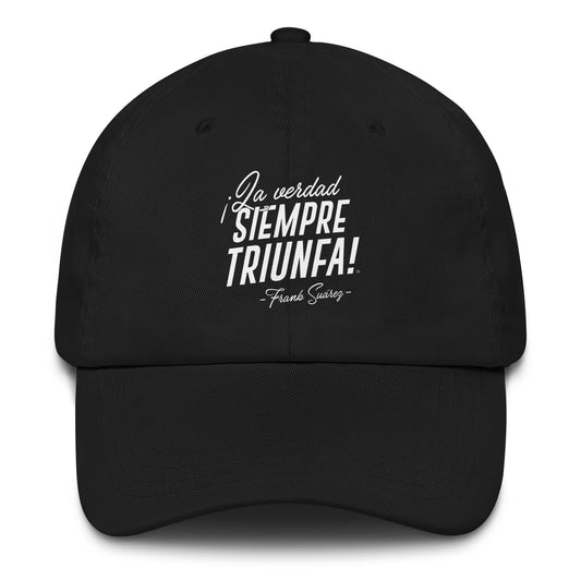 MetabolismoTV Gorra “La verdad siempre triunfa” – Frank Suárez | Collor Negro