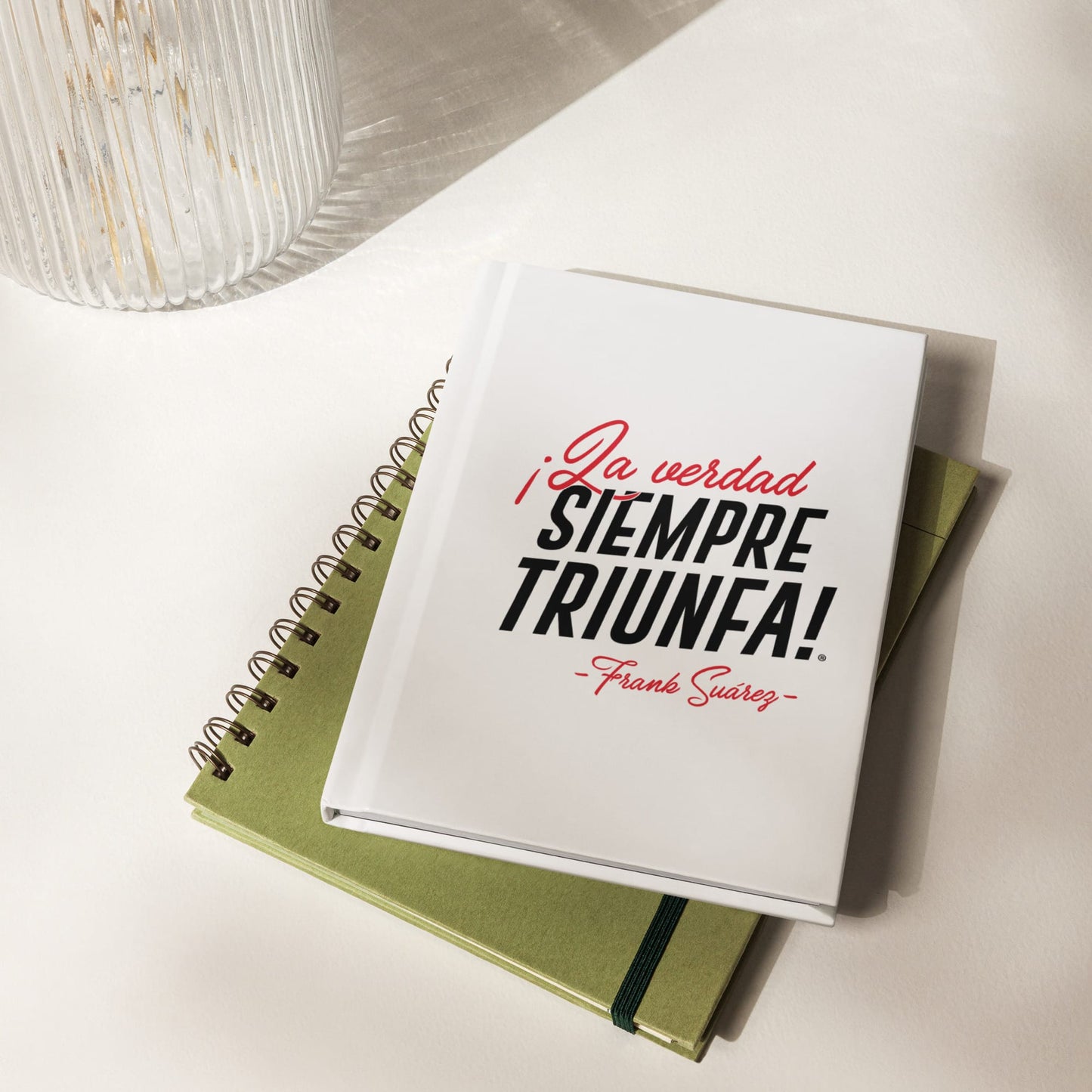 MetabolismoTV POSTCARD Libreta “La verdad siempre triunfa” – Frank Suárez | Cuaderno de tapa dura mate