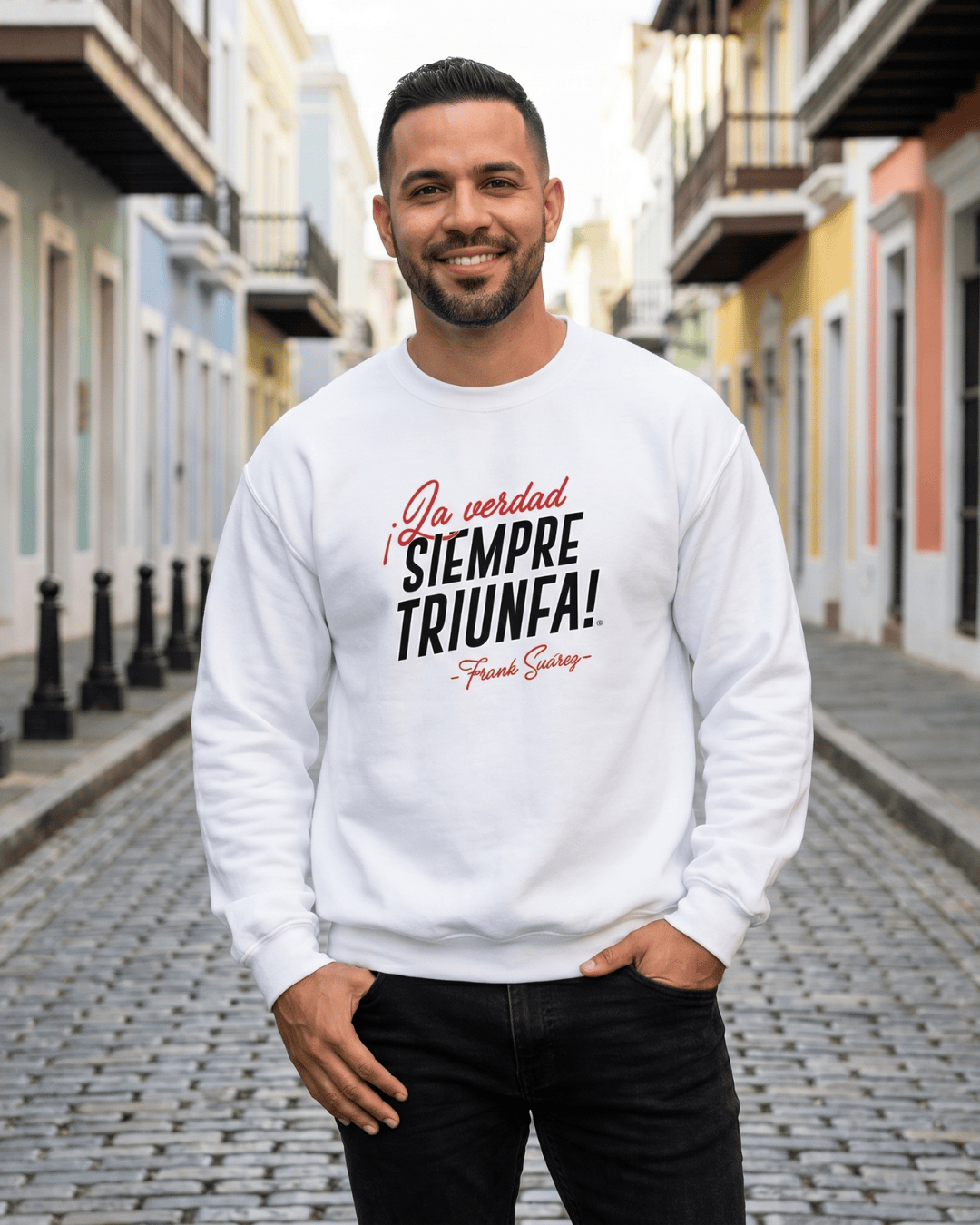 MetabolismoTV T-SHIRT “La verdad siempre triunfa” – Frank Suárez | Sudadera Unisex